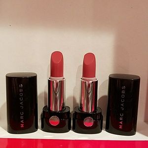 Marc Jacobs beauty mini lipstick lot of 2